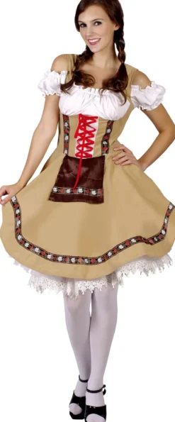 Alpine girl tyrolerkjole, S/M