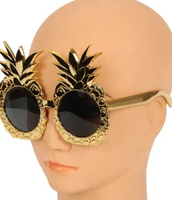 Ananas solbriller, guld