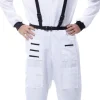 Astronaut kostume, hvid, M