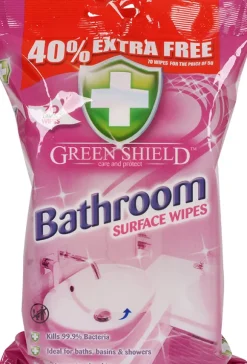 Badeværelses-wipes 70-pak