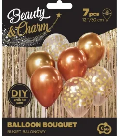 Ballon buket guld-kobber