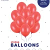 Balloner rød 30 cm 10-pak
