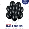 Balloner sort 30 cm 10-pak