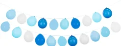 Ballon guirlande sæt blå