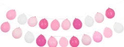 Ballon guirlande sæt pink