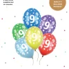 Ballon 9 metallic mix 6-pk