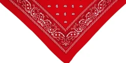 Bandana tørklæde, rødt