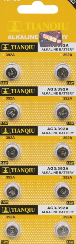 Batteri AG3/392A/LR41 10-pk