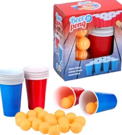 Beer Pong sæt med 48 dele
