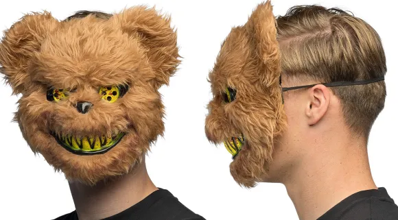 Blodig bjørn maske