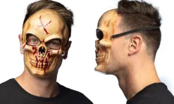 Blodigt kranie maske