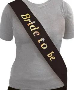 Bride to be skråbånd, sort
