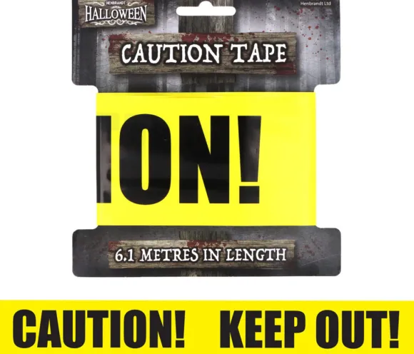 Caution afspærringsbånd 6m