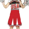 Cheerleader kostume 7-9 år