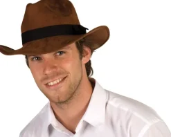 Cowboyhat brun