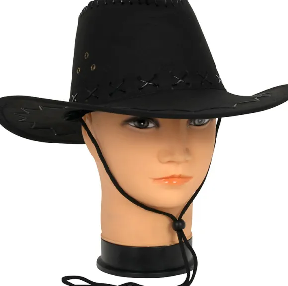 Cowboyhat sort ruskindslook