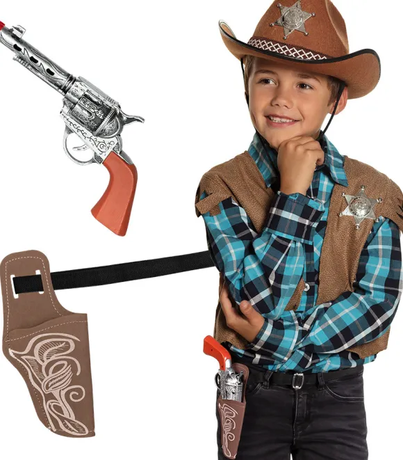 Cowboy pistol sæt til børn