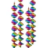 Deko-spiral metallic 60 cm 4-pak
