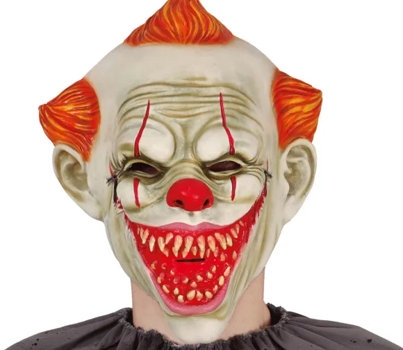 Dræber klovn maske, latex