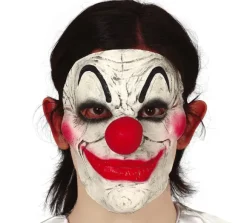 Dræber mimer-klovn maske