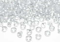 Falske diamanter 12 mm 100-pak