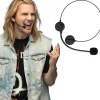 Falsk headset med mikrofon