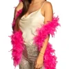 Fjerboa 180 cm, pink