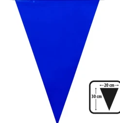 Flagguirlande blå 10 m