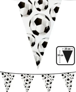 Flagguirlande fodbold, 6 m
