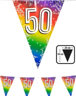 Flagguirlande 50, 6 m