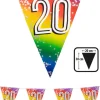 Flagguirlande 20, 6 m