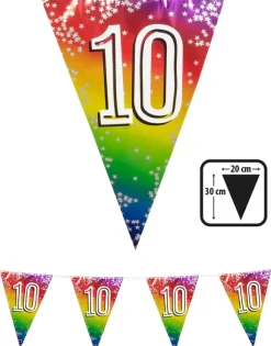 Flagguirlande 10, 6 m