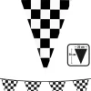 Flagguirlande Racing, 6 m