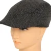 Flat cap 60 cm, sildeben