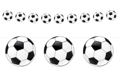 Fodbold guirlande 200 cm