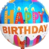 Folieballon Birthday kagelys