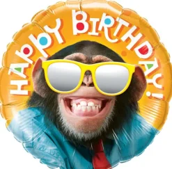 Folieballon Happy Birthday abe