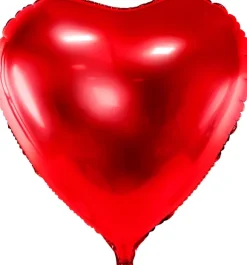 Folieballon hjerte 68x72 cm