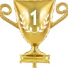 Folieballon pokal guld