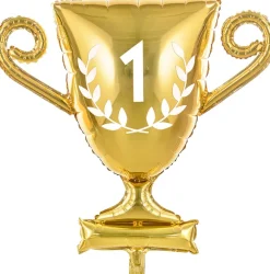 Folieballon pokal guld