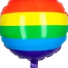Folieballon regnbue 45 cm