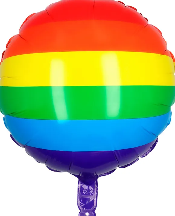 Folieballon regnbue 45 cm