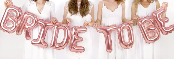 Folieballon sæt Bride To Be