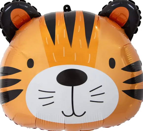 Folieballon tiger 41x36 cm