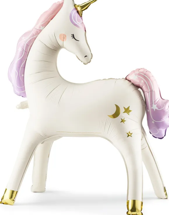 Folieballon unicorn, stående