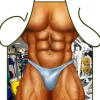 Forklæde bodybuilder