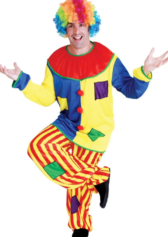 Funny Clown kostume, str. M