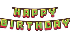 Gamer Birthday guirlande 160 cm