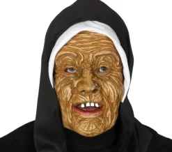 Gammel nonne maske med hætte