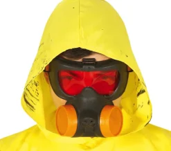 Gas maske sort/gul